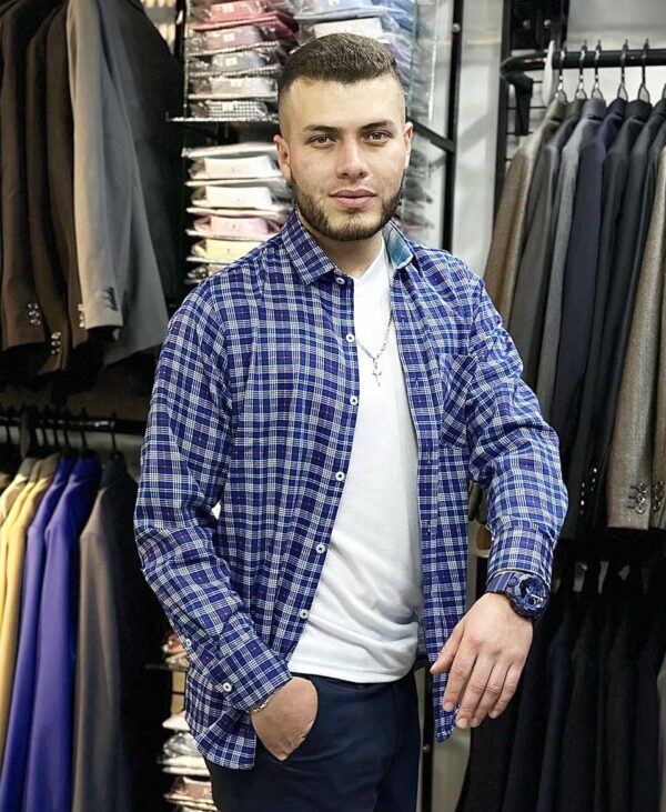 Camisa estampado escoces