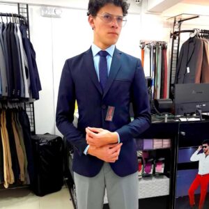 Vestido combinado