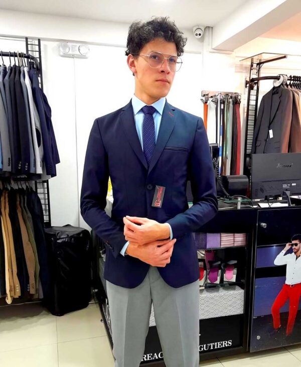 Vestido combinado